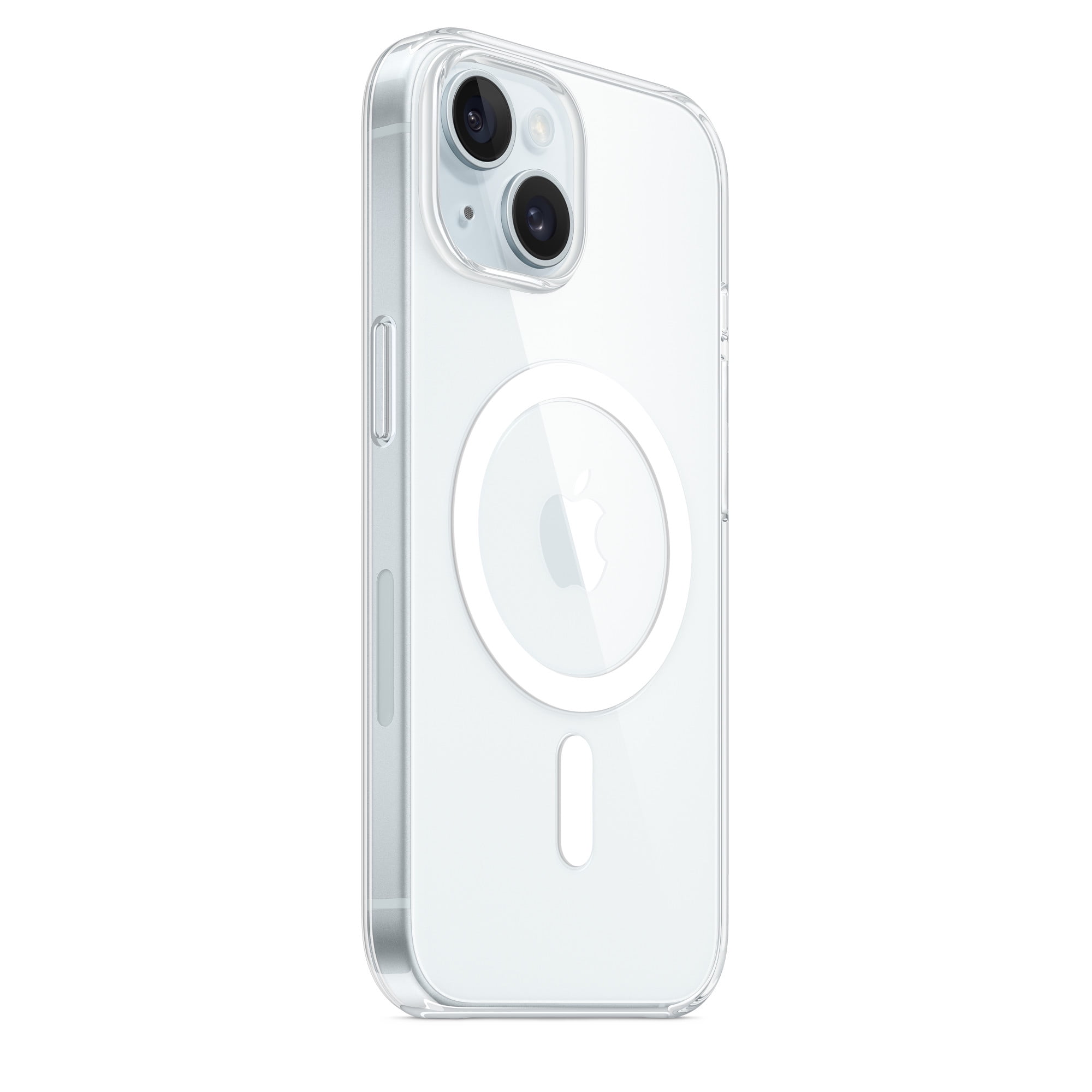 Apple iPhone 15 Case, Clear, with MagSafe