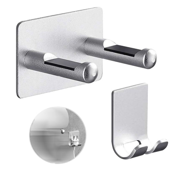 Soporte de Pared Para Secador de pelo ANGGREK de aleación de Aluminio Con Soporte de Enchufe Para El Baño Del hogar