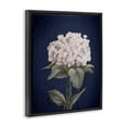 thumbnail image 4 of Stupell Industries Single Hydrangea Bloom Botanical & Floral Painting Black Floater Framed Canvas Art Print Wall Art, 25 x 31, 4 of 10