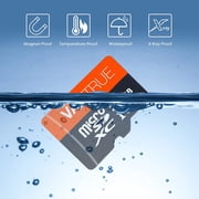 Vantrue 256GB MicroSDXC UHS-I U3 V30 Class 10 4K UHD Video High Speed Transfer Monitoring SD Card with Adapter for Dash Cams, Body Cams, Action Camera, Surveillance & Security Cams