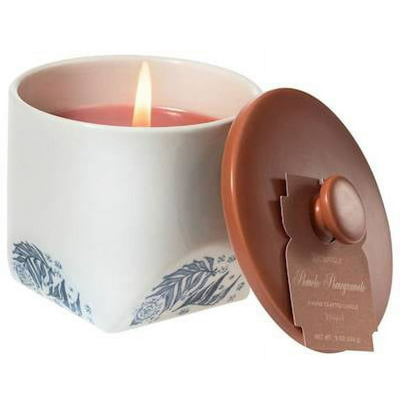POMELO POMEGRANATE Aromatique Limited Edition 8 oz Scented Candle with Ceramic Lid