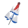 thumbnail image 4 of Summer Lighthouse Sailboat Windmills 360 Degree Rotation Weathervane Metal Windmill Wind Spinner For Parks Lawn Yard, 4 of 20
