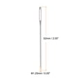 thumbnail image 2 of Unique Bargains 60Pcs Large Eye Needles 2' Stitching Needle Hand Sewing Embroidery Needle for Leather Cross Stitch, 2 of 5