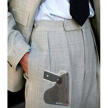 Garrison Grip Custom Fit Leather-Trimmed Pocket Holster Concealed Carry Comfort, Kimber Solo Carry 9mm
