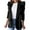 Black, variant on Dtydtpe Clearance Sales, Winter Coats for Women, Womens Casual Blazers Puff Sleeve Open Front Office Blazers Bussiness Jackets Work Suit with Pockets Blue