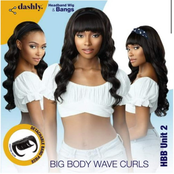 Sensationnel Dashly Headband Wig N Bangs Unit 2
