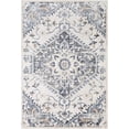 thumbnail image 3 of Mark&Day Area Rugs, 5x7 Baflo Traditional Denim Area Rug, Blue Cream Brown Carpet for Living Room, Bedroom or Kitchen (5'2" x 7'), 3 of 8