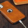 thumbnail image 4 of Funda de cuero con costuras para iPhone, carcasa de negocios de lujo para modelos 14Pro max, 13, 12 Pro, 11Pro Max, 12 Pro Max, XR, X, 13Pro, 4 of 4