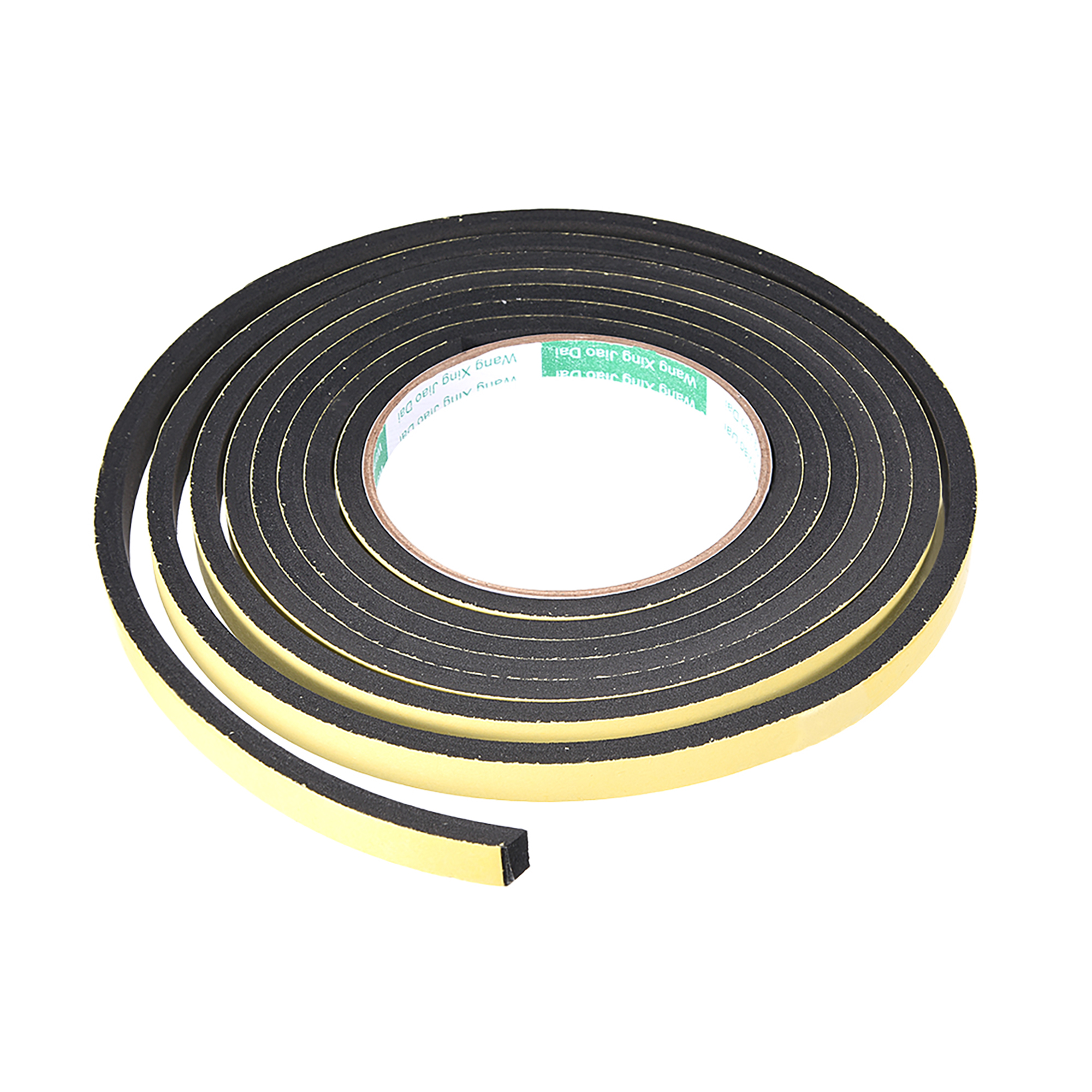 10mm Wide 5mm Thick 9.8 Ft Long Foam Seal Tape Adhesive Weather Strip