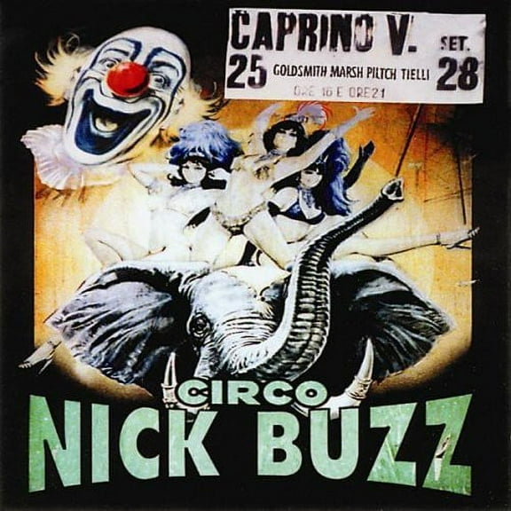 Nick Buzz - Circo - Rock - CD