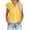 06 Yellow, variant on bnaln Summer Tops for Women Sale Casual Cotton Linen Shirts V Neck Button Down Blouses Cap Sleeve Dressy Casual Business Office Work Tops Loose Comfy Tunics Vacation Tees Shirt Blouse