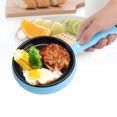 thumbnail image 4 of Mini Multifunction Electric Frying Pan Egg Steamer Fryer Home Cooking Tool Blue, 4 of 7