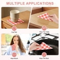 thumbnail image 4 of Uxcell 20Pack Gingham Checkered Scalloped Paper Napkins for Parties and Events[Red], 4 of 6