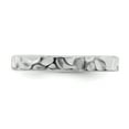 thumbnail image 4 of Sterling Silver Rhodium Ring, 4 of 8