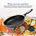 thumbnail image 6 of Alpine Cuisine Fry Pan 8 Inch Nonstick Coating Gray, Frying Pans Nonstick for Stove with Stay Cool & Comfortable Handle, Durable Nonstick Cookware, Ideal for Family, 6 of 8