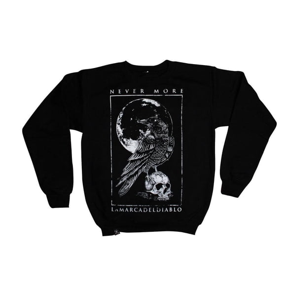Sudadera Cuello Redondo Kingmonster Nevermore Kingmonster Estampado