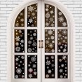thumbnail image 3 of Adhesivos para ventanas: 9 magníficos adhesivos electrostáticos decorativos con patrón de copo de nieve para evitar que los pájaros golpeen sus ventanas, 3 of 5