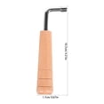 thumbnail image 3 of Miangastore Tuning Wrench Wood Harp Tuning Tool L Shape Lyre Harp Adjustment Wrench Tuning Hammer For Autoharp Small Stringed Instruments, 3 of 8