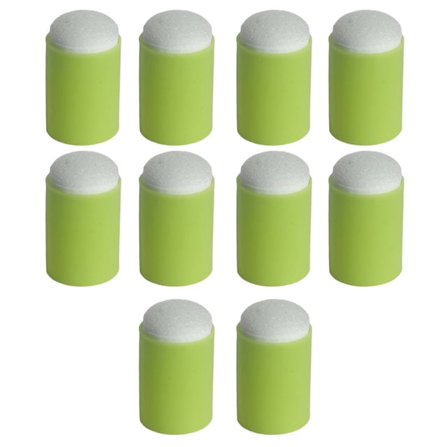 AMERTEER 10 Pcs Sponge Daubers Finger Sponges Finger Painting Sponge Daubers Craft Drawing Sponge Dauber Set for Painting Art Ink Crafts Chalk Card Making Tool