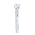 thumbnail image 3 of Rosec Jewels Solitaire Diamond Ring - Lab Grown Diamond Engagement Ring for Women (EF-VS Grade), 10K White Gold, US 6.00, 3 of 8