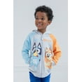 Bluey Bingo Toddler Boys Fleece Zip Up Hoodie Toddler to Big Kid