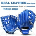 thumbnail image 7 of Beoub Baseball Softball Glove Full Grain Leather Youth Adults Mens Women 11.5 Inch Right Handed Throw H Web Infield Fielding Mitts Junior Youth Fastpitch Slowpitch Glove Gifts, 7 of 7