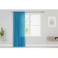 thumbnail image 6 of Solid Poplin Window Curtain or Photography Backdrop 58" Wide - Turquoise, 6 of 6