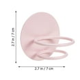 thumbnail image 2 of unbranded 2Ud Soporte Para Esponjas De Maquillaje Rosa Con Instalación En Pared Para Y Organización, 2 of 6