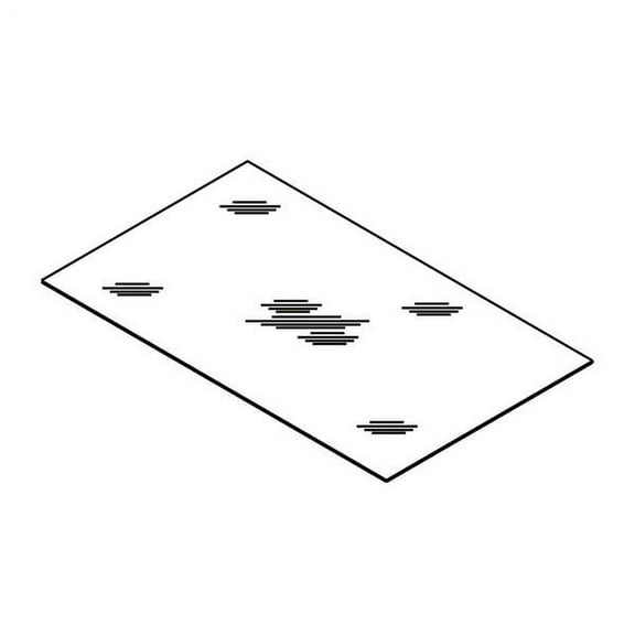 WHIRLPOOL W11038526 SHELF-GLAS - GENUINE OEM PART