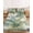Sage Green, variant on Queen Size Fitted Sheet Set - Palm Leaf 3 Piece Bedding Sets 16" Deep Pocket Fitted Sheet with 2 Pillowcases, Green Tropical Plant Summer Botanical Brushed Microfiber Hotel Luxury Bed Sheets