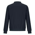 thumbnail image 4 of JXMVOJ Mens Washed Cotton Military Jacket Long Sleeve Hoodless Casual Outwear, 4 of 7