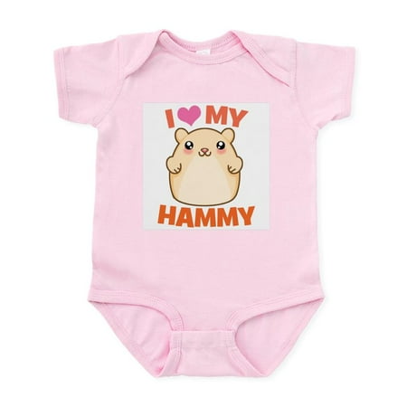 

CafePress - I Love My Hammy Infant Bodysuit - Baby Light Bodysuit Size Newborn - 24 Months