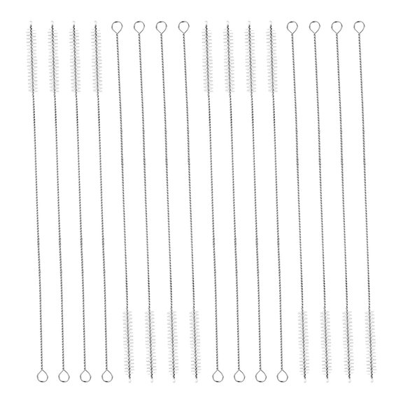 16pcs Drinking Straw Cleaning Nylon Bristles Cleaning Tool Long Pipe Tube Cleaner