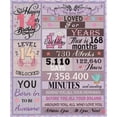 thumbnail image 2 of LHSHID Best Gifts for 18th Year Old Boys Blanket Flannel Soft and Comfortable Anti static Bed Sofa Blanket 50x60in, 2 of 6