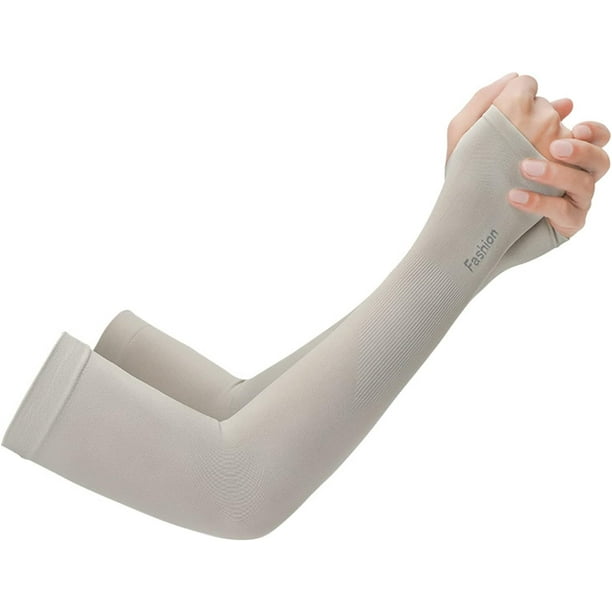 Mangas de brazo con protección solar UV para hombres y mujeres - UPF 50 Manga de enfriamiento de compresión deportiva Mangas para cubrir tatuajes