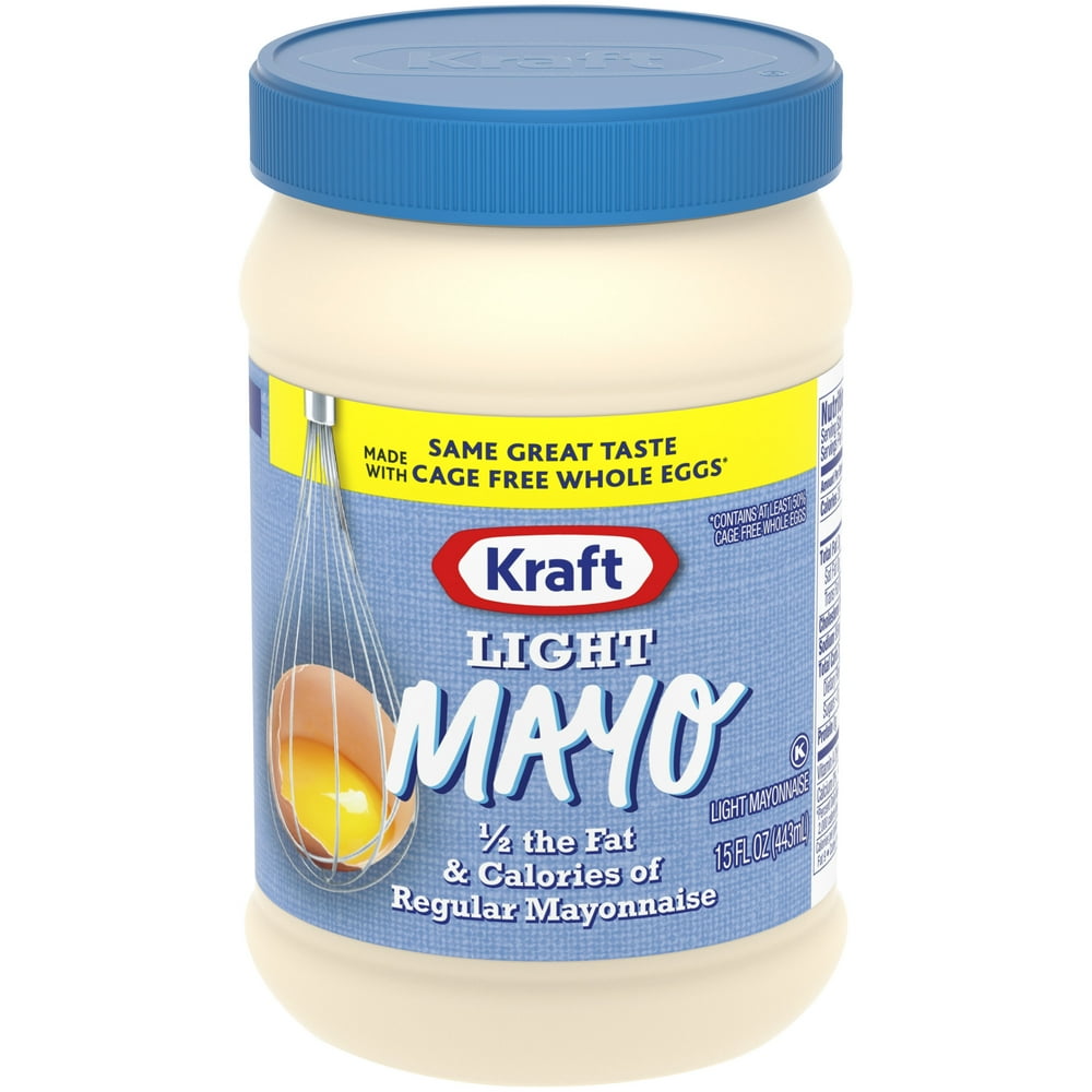 Kraft Light Mayo 1/2 the Fat & Calories of Regular Mayonnaise, 15 fl oz
