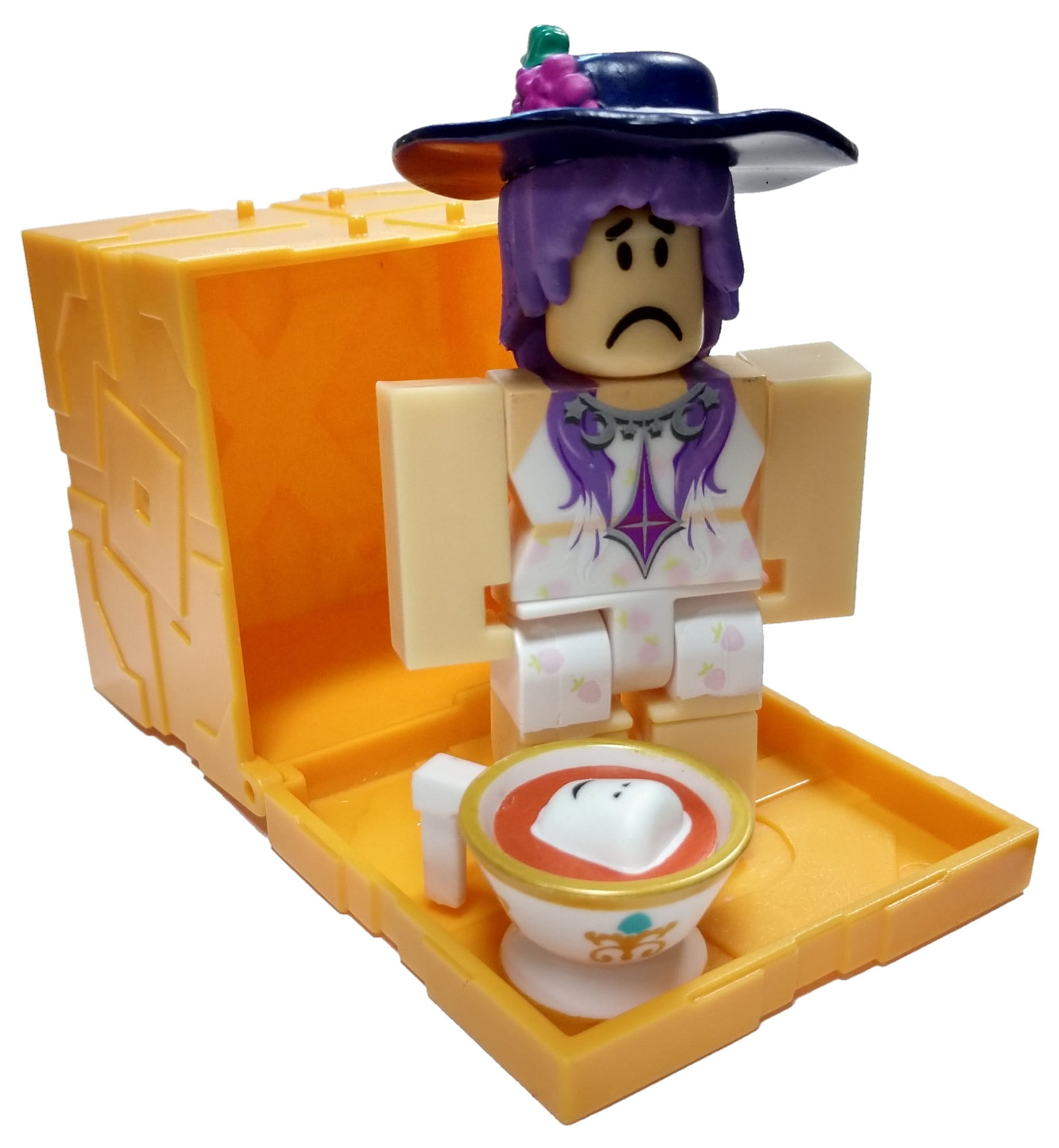Series 5 Roblox Titanic Socialite Mini Figure With Gold Cube And