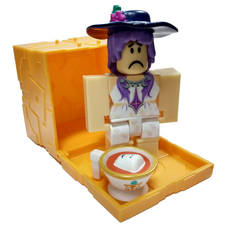 Series 5 Roblox Titanic Socialite Mini Figure With Gold Cube And Online Code No Packaging - 