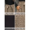 thumbnail image 2 of MLDRA Dresses for Women Fall Long Sleeve Leopard Print Dress Elegant Flowy A-Line Wedding Guest Dress for Women 2025 Casual Midi Dresses, 2 of 12