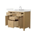 thumbnail image 6 of Wyndham Collection Wcf9292-42S-Qtz-Us3mxx Pendry 42" Free Standing Single Basin Vanity Set, 6 of 7