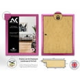 thumbnail image 6 of AK Frames Sleek Thin Style Pink A3 Picture Frame in Size 29.7 x 42.0cm With Safe Tempered Glass Front & Wall Mounted Hooks A3 Pink Frame To Display As Landscape Or Portrait&nbsp;, 6 of 6