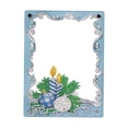 thumbnail image 3 of Marco Fotos Con Forma Especial Floral Del (Navidad) Azul, 3 of 8