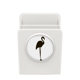 thumbnail image 1 of Black Flamingo animal lindo retrato Estuche de escritorio, 1 of 4
