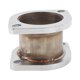 thumbnail image 2 of Tubo de escape silenciador Catback de 3 pulgadas con brida de perno de acero inoxidable Tubo de escape silenciador para diámetro interior de 3 pulgadas con brida de 2 pernos, 2 of 14