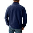 thumbnail image 7 of Under 10 dollars! 1/4 Zip Pullover Mens Workout Collared Oversized Sweatshirt Waffle Golf Pullover Sweater, 7 of 7