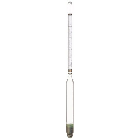 HYDROMETER, Triple Scale for beer brewing and wine