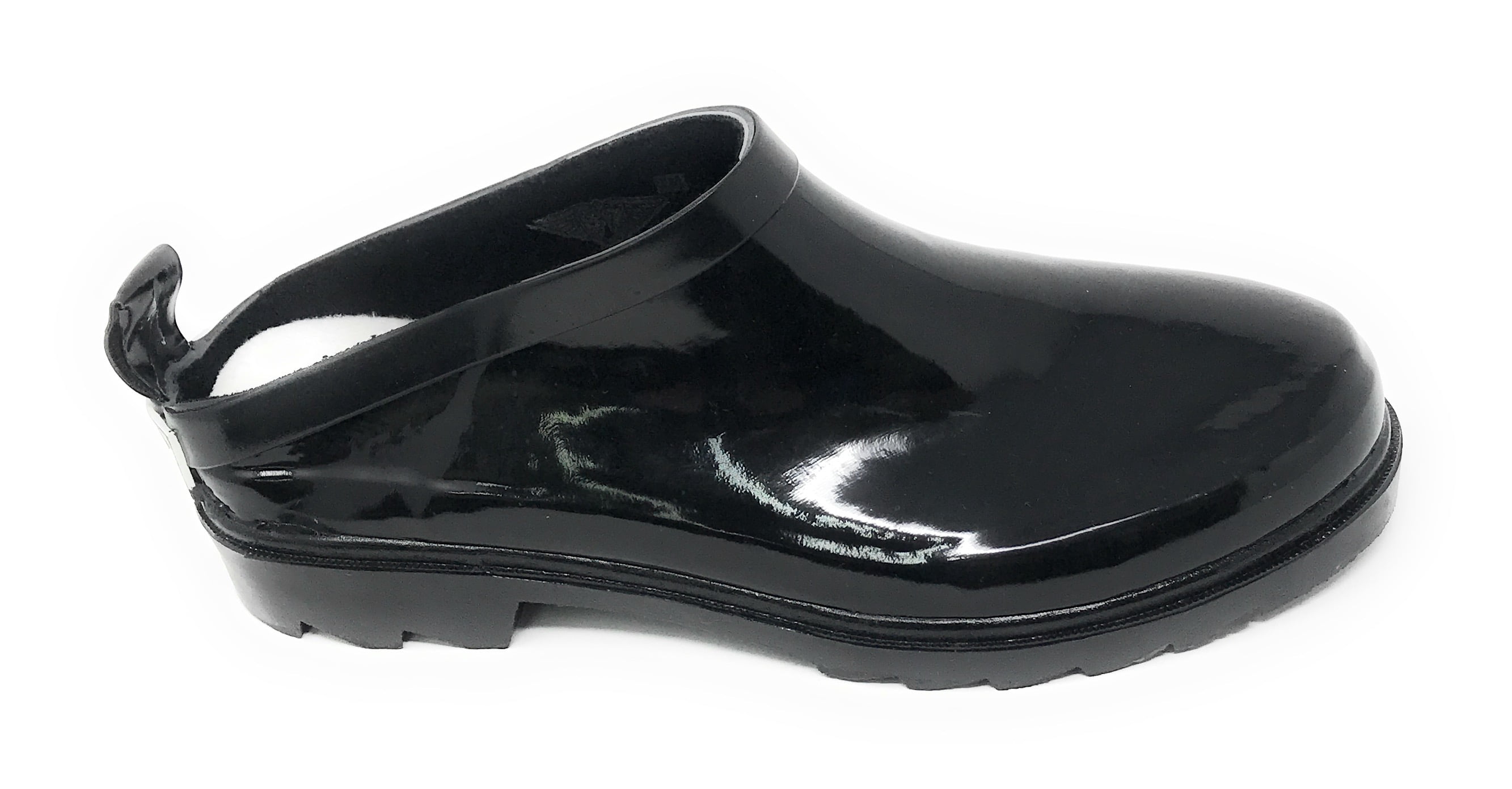 Forever Young Women's Clog Black Rain Boots