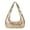 Gold, variant on Gold Purse for Women Beaded Shoulder Handbag Moon Hobo Top Handle Satchel Evening Bag for Wedding Cocktail