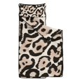 thumbnail image 2 of Beige and Black Leopard Pattern Toddler Nap Mats for Kids Preschool,Sleeping Mat Bag or Kids,Toddler Sleeping Bag,Toddler Nap Mat or Daycare, 2 of 6