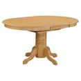 thumbnail image 3 of East West Furniture Avon Oval Wood Butterfly Leaf Dining Table in Oak, 3 of 7